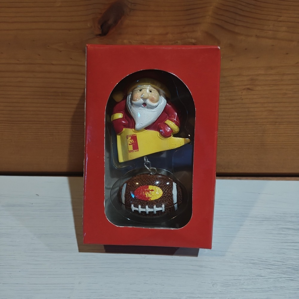 santa with ball ornament The Memory Company Penn State Gorillas‎ Football ZC1